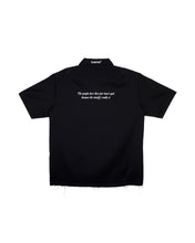 Load image into Gallery viewer, MUZIK WORK SHIRT [BLACK] PRE-ORDER