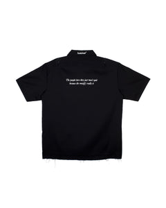 MUZIK WORK SHIRT [BLACK] PRE-ORDER