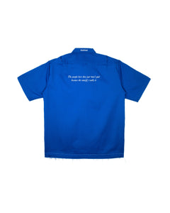 MUZIK WORK SHIRT [BLUE] PRE-ORDER