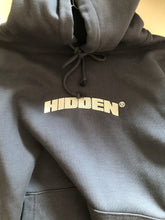 Load image into Gallery viewer, MIDNIGHT LOGO HOODIE [LARGE]